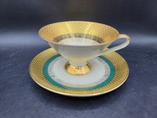 Art Deco Machine Age Brass Mushroom / Flying Saucer Table Lamp — listing 2