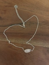 Kendra Scott Elisa Pendant Necklace in Gold with Emerald Cat's Eye — listing 4