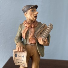 Novelty Caricature Figurine (Resin/Composite) of a Suited Man, Small Standing Statuette — listing 3