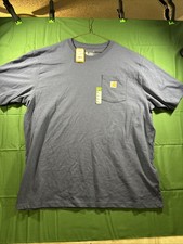 Carhartt Relaxed Fit Short-Sleeve Pocket T-Shirt with Back Logo Graphic, Size 2XL — listing 3