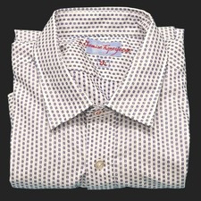 La Chemise Tropezienne Floral Print Long-Sleeve Button-Up Shirt, Size M — listing 2