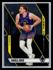 Panini Phoenix Nikola Jokic Blue Cracked Ice Prizm Basketball Card, listing 3
