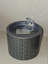 Clear Crystal Glass Rabbit / Bunny Figurine Paperweight — listing 4