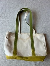 Canvas Boat Tote Bag, Natural & Black, "Do Your Best" Print — listing 5