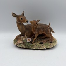 White Porcelain Reclining Deer and Fawn Figurine (Blanc de Chine style) — listing 6