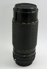 Sigma High-Speed Zoom 80-200mm Telephoto Zoom Lens for Konica AR Mount — listing 3