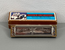 Vintage Hohner Orchester I Vereins-Harmonika, Key of B, with Original Box — listing 2