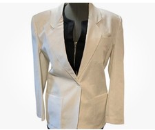 Talbots Pink Linen-Blend Single-Button Blazer, Size 10 — listing 4