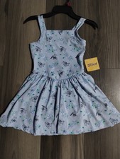 Disney Lilo & Stitch All-Over-Print Girls' Sleeveless Tiered Dress