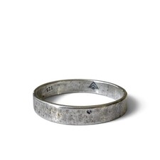 Silpada Sterling Silver Hammered Rectangular Statement Ring with CZ Accent, listing 6