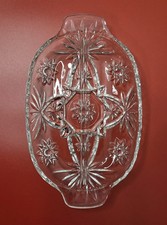 Anchor Hocking Early American Prescut Star of David Divided Relish Dish — listing 6