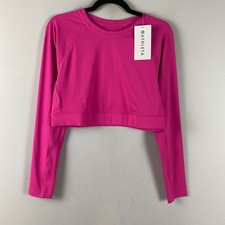 Athleta Women's Pink Paisley Long-Sleeve Rash Guard / UPF Athletic Top, Size S — listing 4