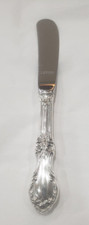 International Silver Wild Rose Sterling Handle New French Hollow Dinner Knife, 9 1/4 inch, 1948 — listing 6