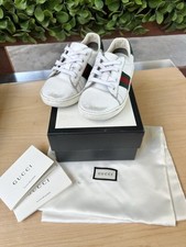 Gucci Toddler Girls Silver Metallic Leather Star Mary Jane Ballet Flats with Bluebird Applique — listing 6