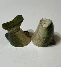 Vintage Ceramic Bass Fish Salt and Pepper Shakers — listing 2