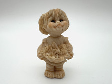 Quarry Kids "Cristy & Cricket Babysitting" Figurine by Second Nature Design
