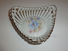 Apulum Porcelain Reticulated Cabinet Plate with Floral Still Life — listing 6