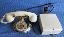Western Electric Model 202 Cradle Rotary Desk Telephone with Round Base — listing 6