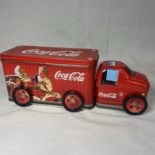 Coca-Cola Santa Claus Delivery Truck Collectible Tin with Spinning Wheels — listing 4