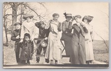 Vintage Real Photo Postcard (RPPC) - Social Gathering with Erich and Margaret Zimmerman, circa 1960s — listing 4
