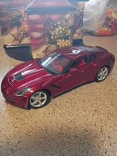 1953-1955 Chevrolet Corvette C1 Convertible 1:18 Scale Diecast Model in Harvest Gold/Yellow with Black Soft Top — listing 6