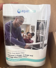 Aquasana AQ-5200R Claryum 2-Stage Under Sink Water Filter Replacement Set