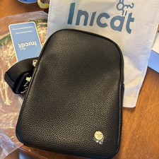 INICAT Small Crossbody Phone Bag in Light Gray/Silver, New with Tags — listing 4
