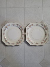 Homer Laughlin Eggshell Georgian Fruit/Dessert Bowls Pink Yellow Rose Floral - Set of 4 — listing 3