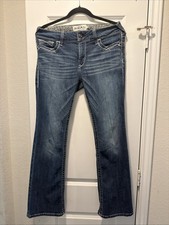 Ariat R.E.A.L. Denim High Rise Bootcut Jeans, Dark Blue Wash, Size 32R — listing 5