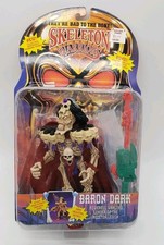 Vintage 1990s Skeleton Warrior Knight Robot Action Figure with Pull-String, Maker Unknown — listing 2