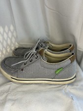 HOOEY by Twisted X Slip-On Casual Shoes, Gray Textile, Men's Size 9.5M — listing 6