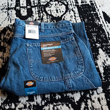 Dickies Relaxed Fit Carpenter Jeans, Medium Wash — listing 5