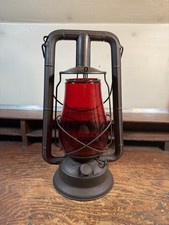 Vintage Dietz Red Cold Blast Kerosene Barn Lantern — listing 2