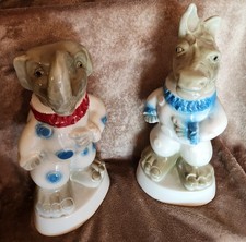 Jim Beam Republican GOP Elephant Whiskey Decanter, Regal China, Trophy Series