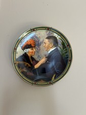 Norman Rockwell 'Wrapped Up In Christmas' 1981 Collector Plate by Edwin M. Knowles