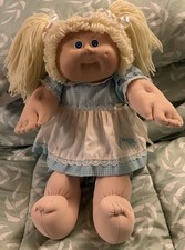 Lot of Vintage Cabbage Patch Kids Style Dolls and Small Figurines — listing 3