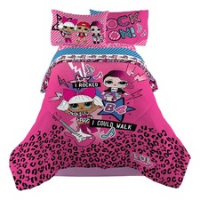 L.O.L. Surprise! Music-Themed Purple Doll Character Fabric Item (Pillowcase/Bedding or Apparel Piece) — listing 4