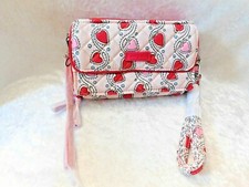 Vera Bradley Heart-Shaped Quilted Crossbody Bag, Cherry Print, listing 5