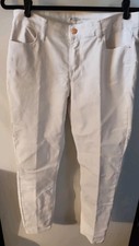 Old Navy Super Skinny Ankle White Jeans, Size 16 — listing 6