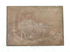 Pair of Antique Copper Halftone Printing Blocks with Oval Portrait Photographs (Photo-Engraving Plates on Wood Bases) — listing 4