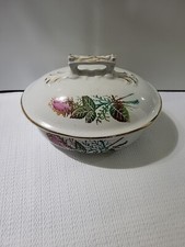 White Ceramic/Ironstone Vessel Base (form undetermined) — listing 4