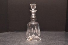 Saint-Louis Crystal Conical Wine Decanter with Etched Scrollwork and Spire Stopper — listing 2