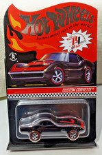Hot Wheels 2008 New Models '09 Corvette ZR1, #009/196, Blue — listing 3