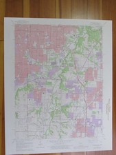 1976 USGS Transportation Map of Missouri, Transportation Zone Edition — listing 2
