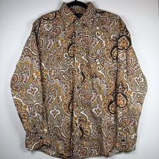 Resistol Men's Long-Sleeve Paisley Western Snap Shirt, Size 3XL — listing 3
