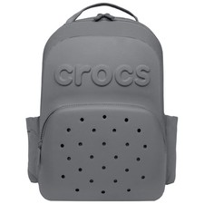 Crocs Molded Croslite Backpack with Jibbitz Holes, Gray