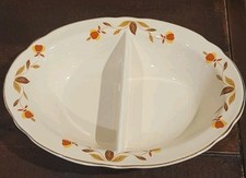 Hall's Superior Quality Kitchenware Autumn Leaf Pattern Bowl — listing 2