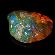 Polished Amber or Copal Rough Specimen with Natural Inclusions — listing 3