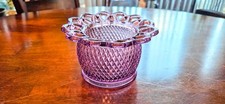 Vintage Clear Glass Open Lace Edge Plate — listing 2