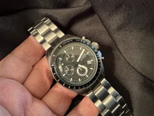 Fossil Decker Analogue Watch, Stainless Steel Bracelet, Black & Silver Dial — listing 3